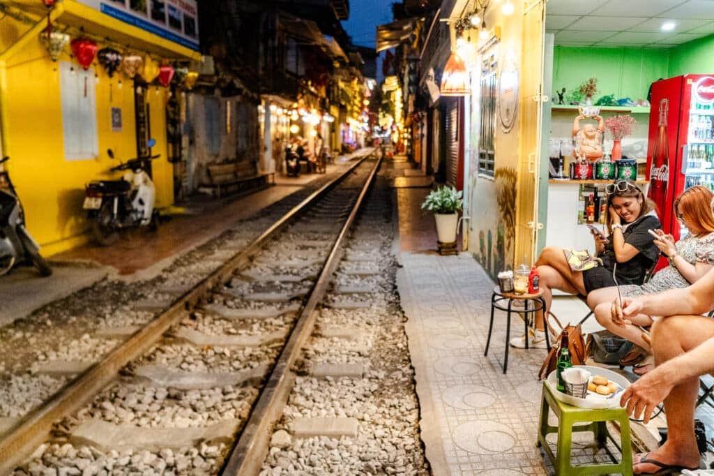 Train Street in Hanoi