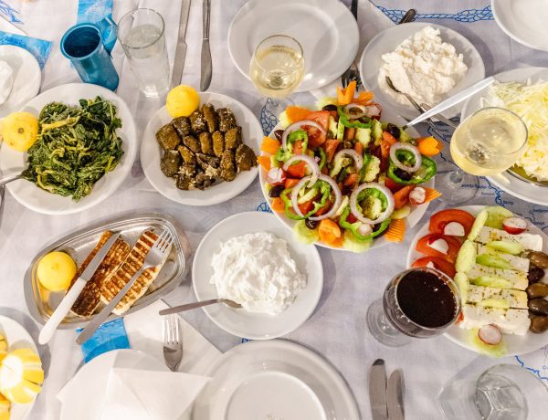 Vegetarische gerechten Griekse keuken