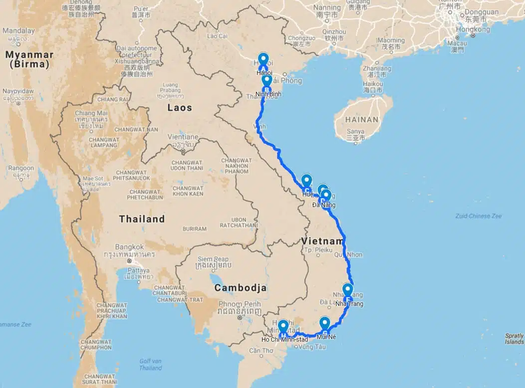 Route Vietnam