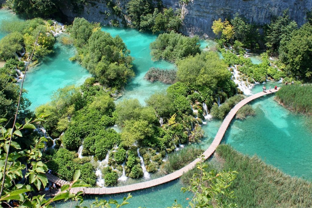 Plitvice Meren in Kroatië