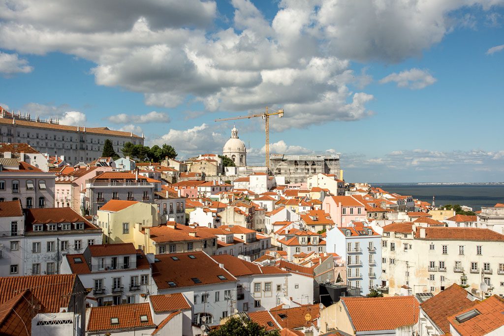 Miradouro in Lissabon