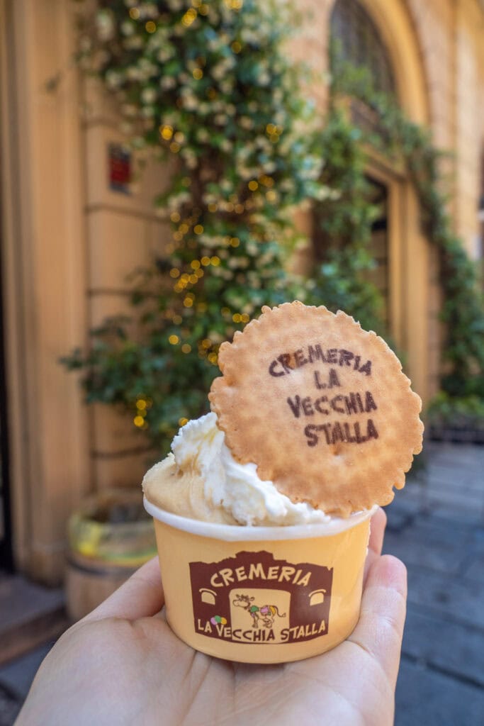 Lekker eten in Bologna - Cremeria la Vecchia Stalla