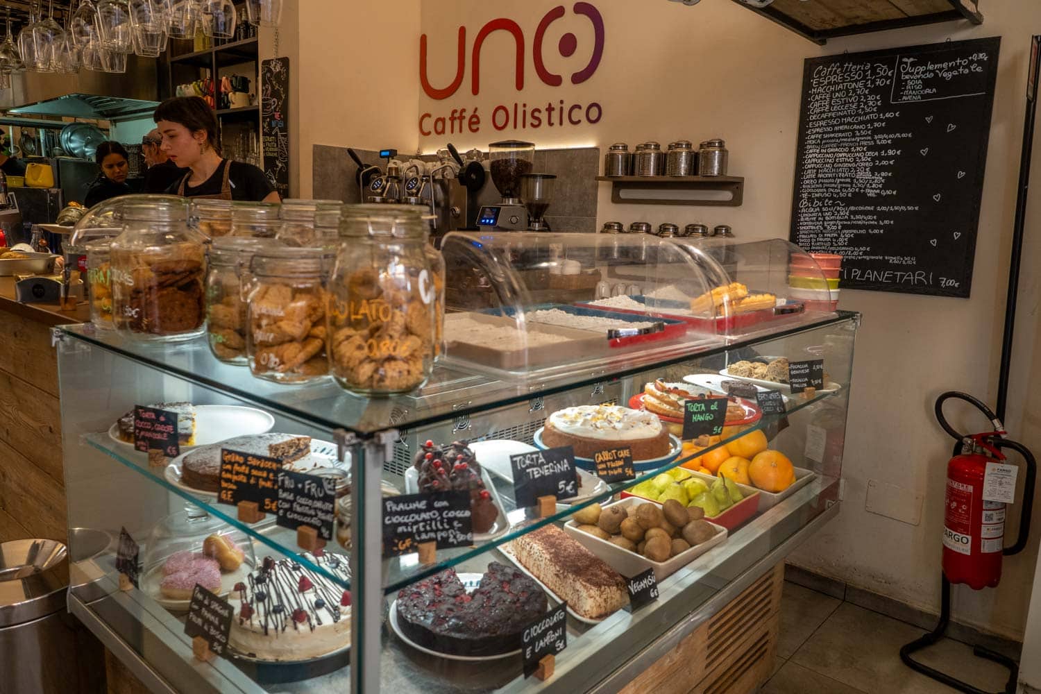 Lekker eten in Bologna - Uno Caffé Olistico