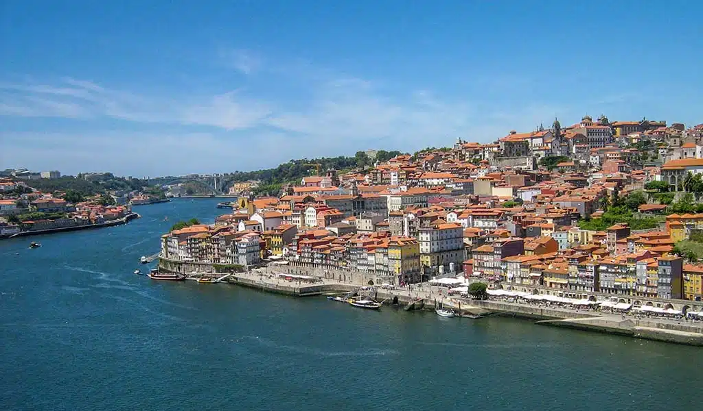 Prachtige haven van Porto in Portugal