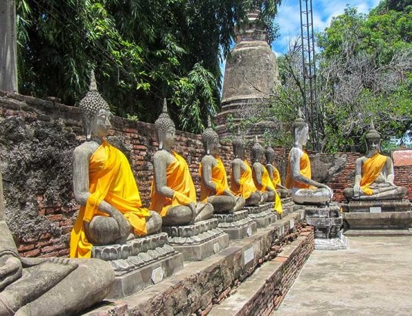 Wat Yai Chai Mongkhon Ayutthaya Thailand