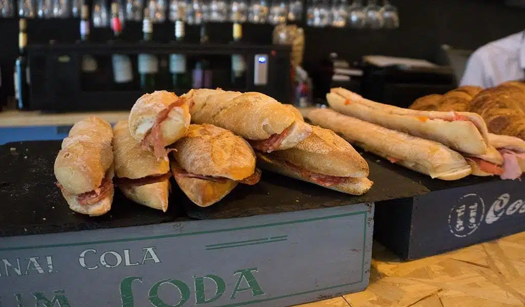 Broodjes in Tarragona