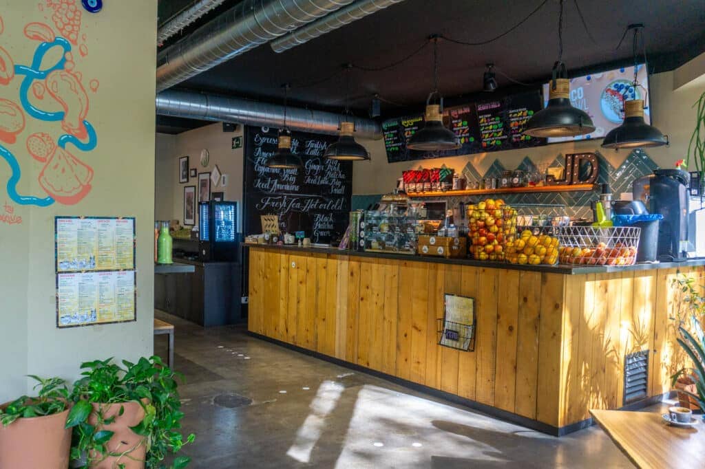 Eten in Barcelona - Juice Dudes