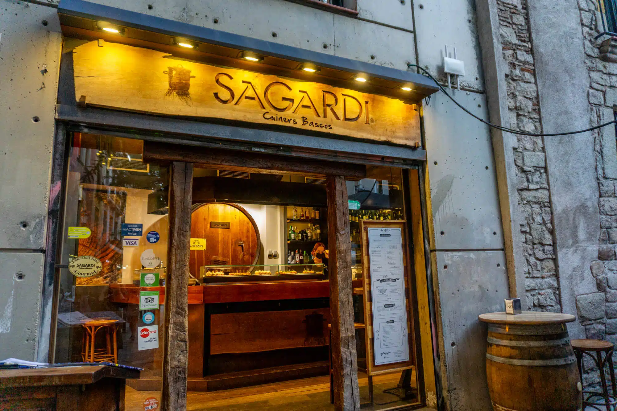 Eten in Barcelona - Sagardi
