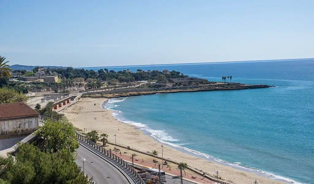 Strand in Tarragona