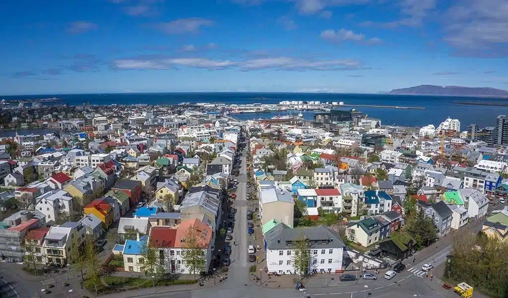 Rondreis IJsland - Uitzicht Reykjavik