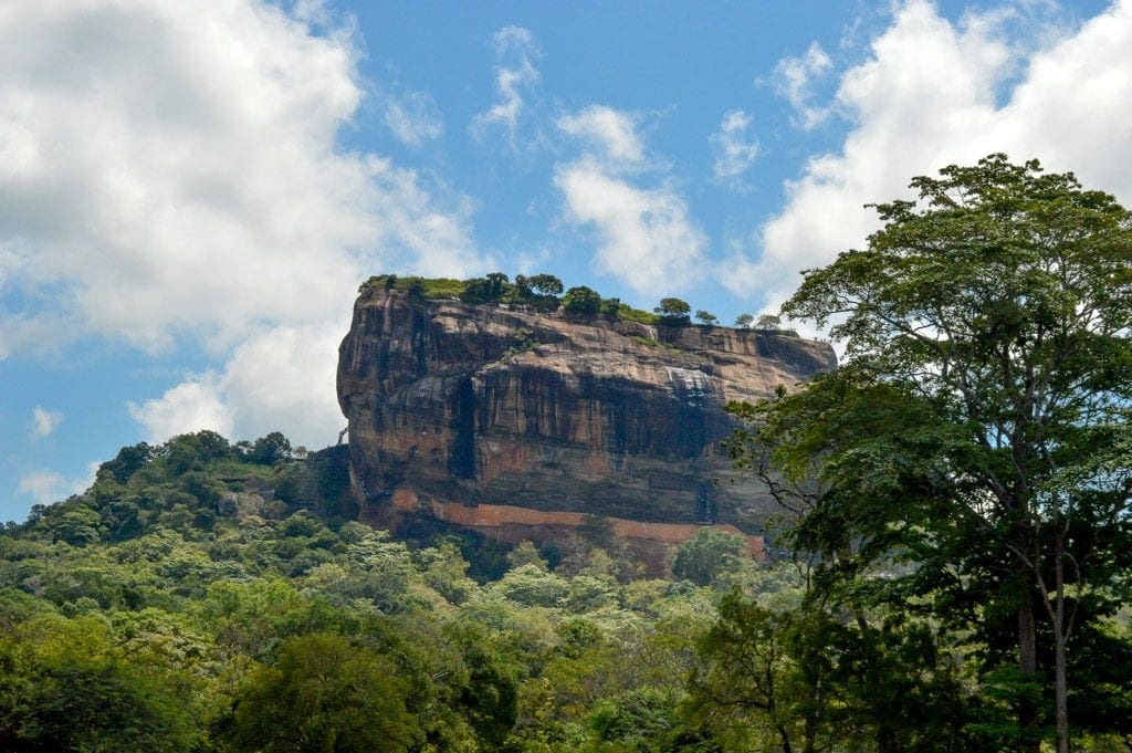 Sigirya Rots in Sri Lanka