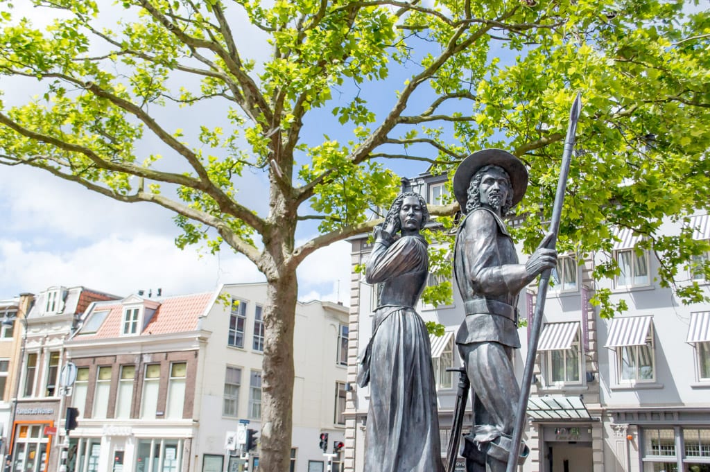 Standbeeld van Kenau in Haarlem