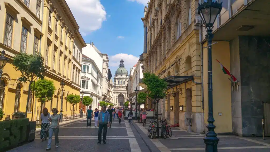 Wandelen in Boedapest