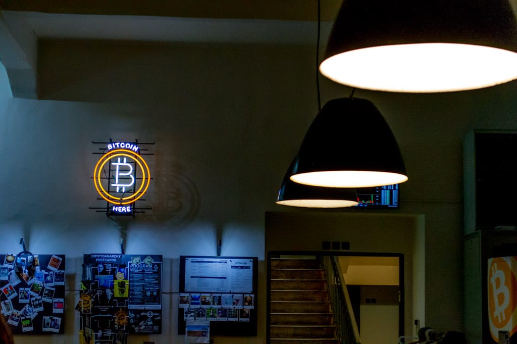 Bitcoin Café in Praag