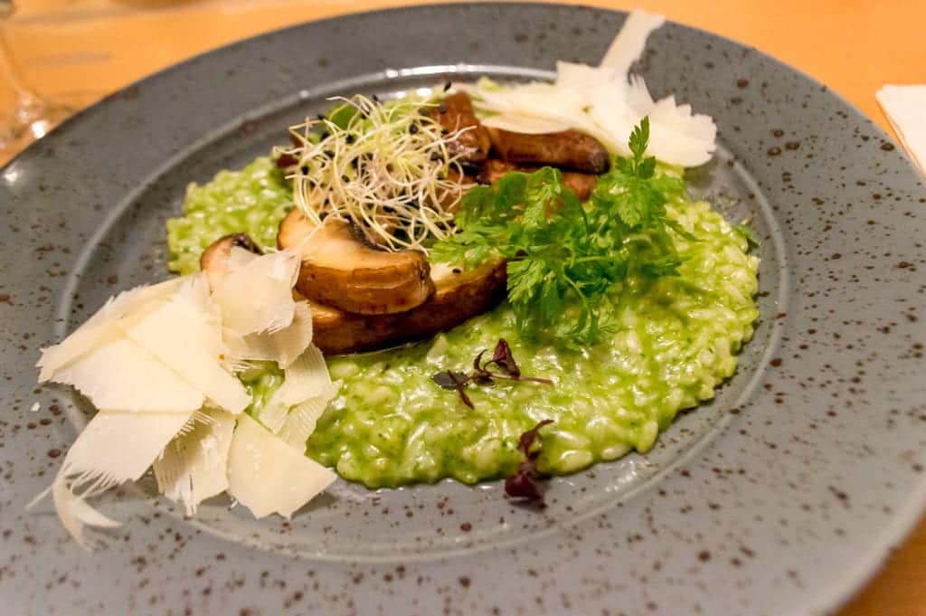 Risotto bij Estrella in Praag