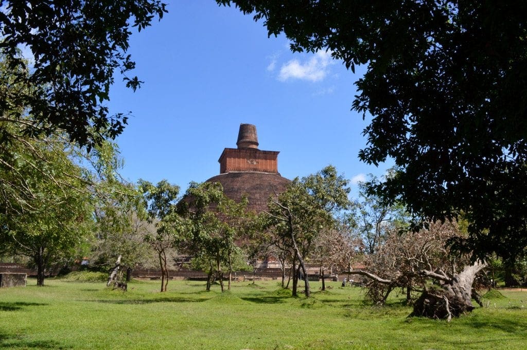 Jethawanaramaya Dagoba in Anuradhapura