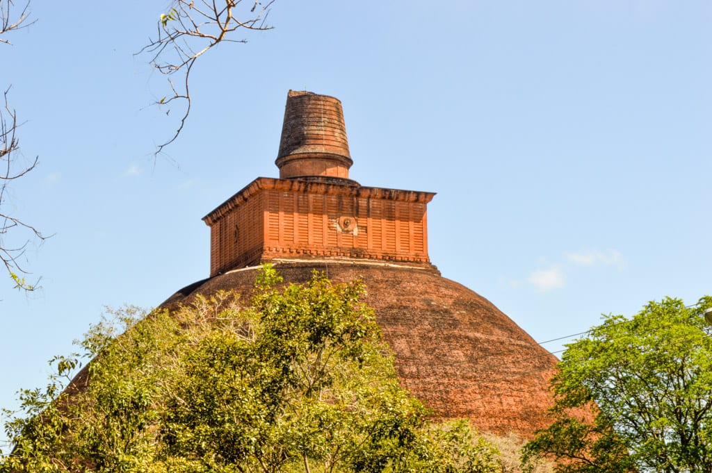 Jethawanaramaya Dagoba in Anuradhapura