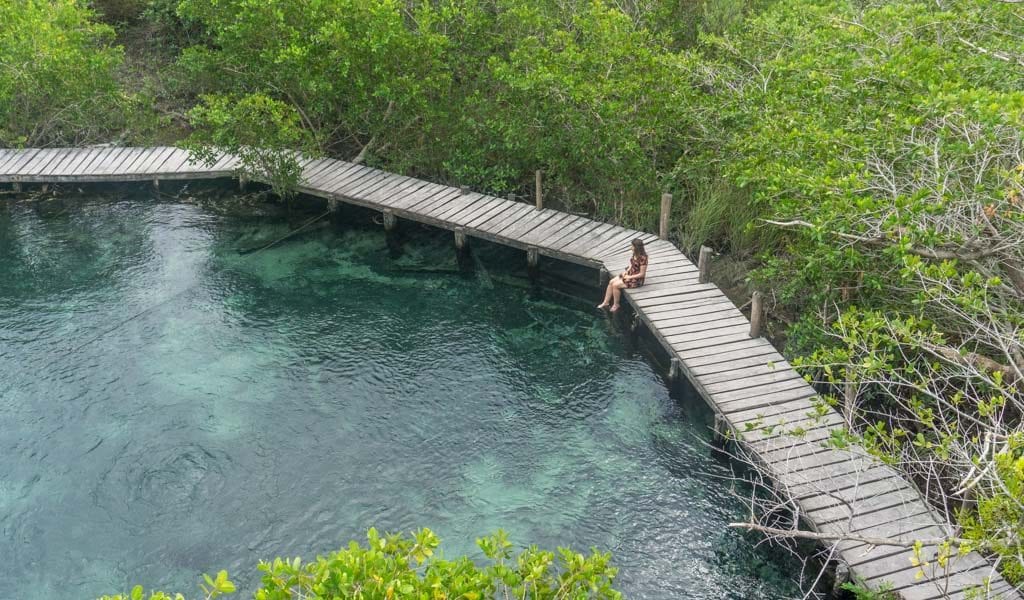 Isla Holbox Yalahau lagoon