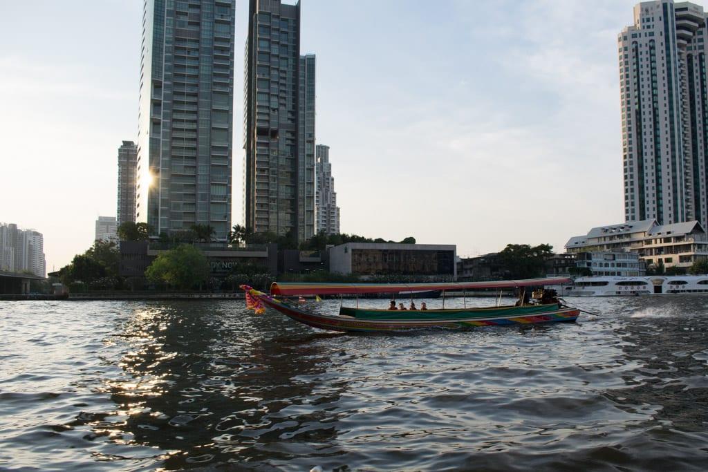 Chao Phraya Rivier in Bangkok