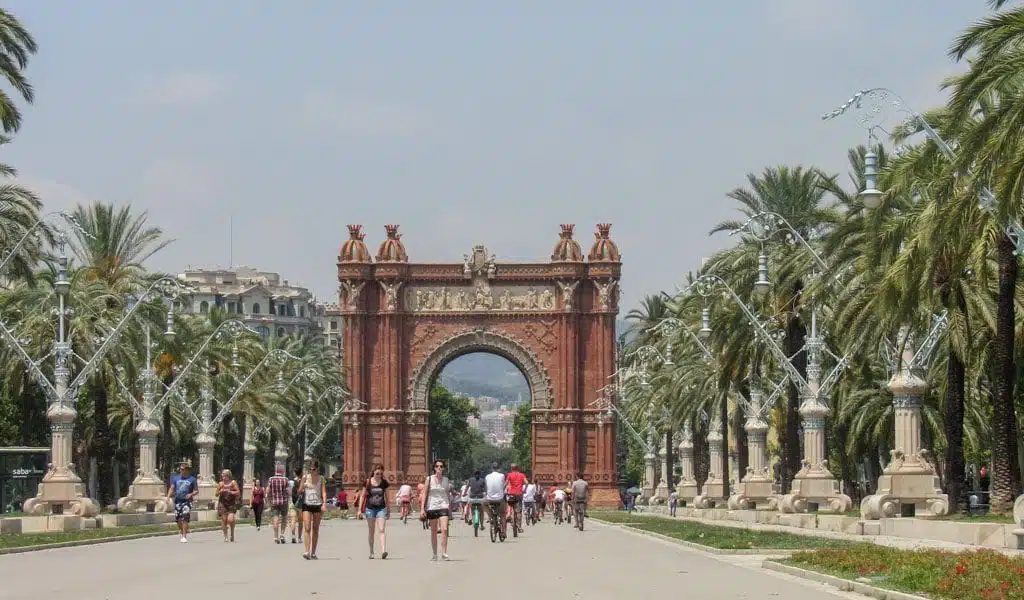Barcelona in één dag - Arc de Triomf