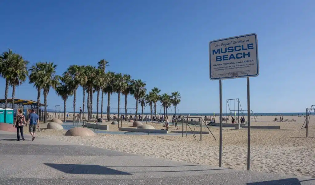 Doen in Los Angeles in een dag - Santa Monica Muscle Beach