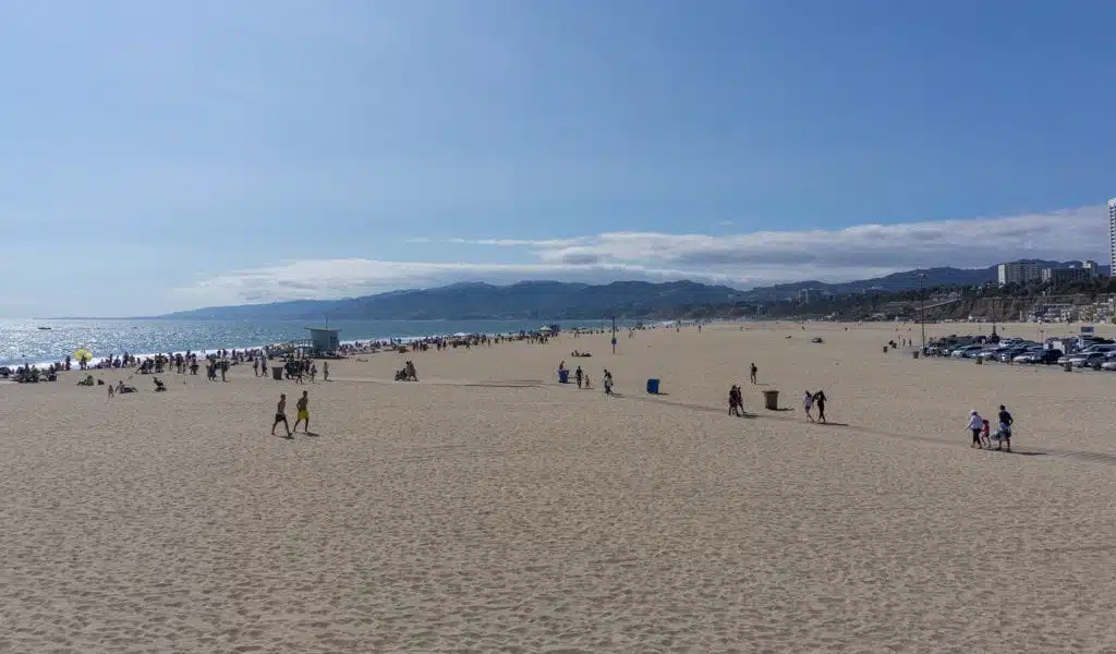 Doen in Los Angeles in een dag - Santa Monica beach