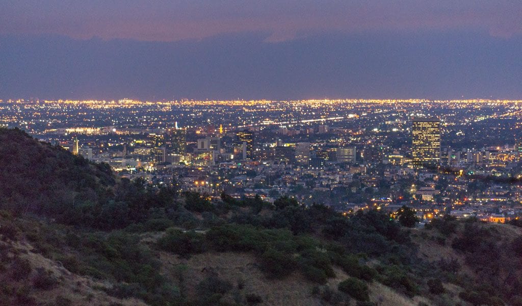 Doen in Los Angeles in een dag - View from Griffith