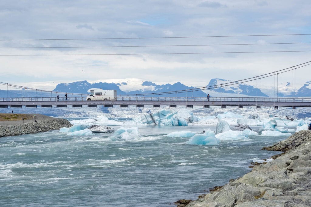 Hoe kom je bij Jökulsárlón