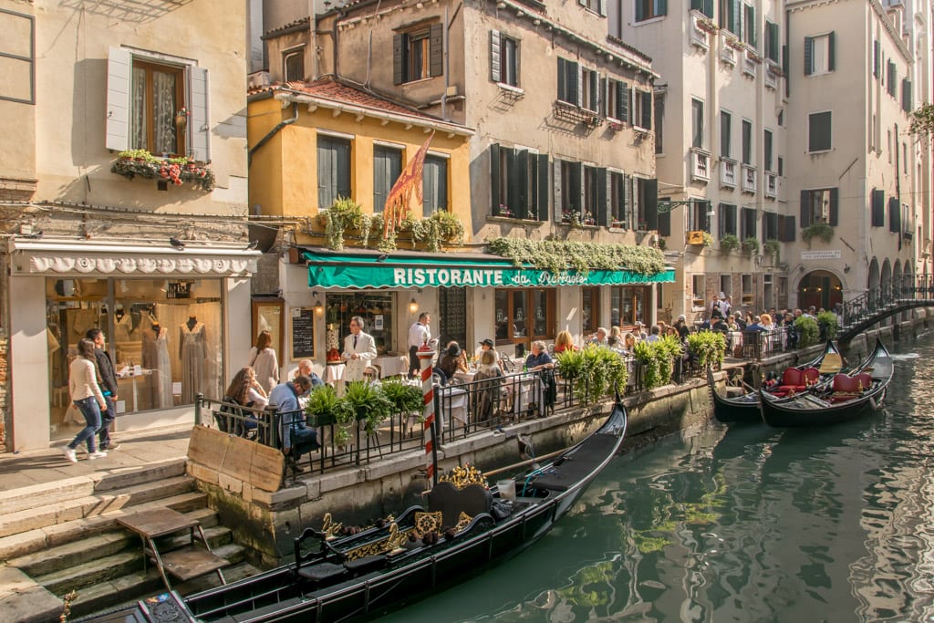 Restaurant in Venetië