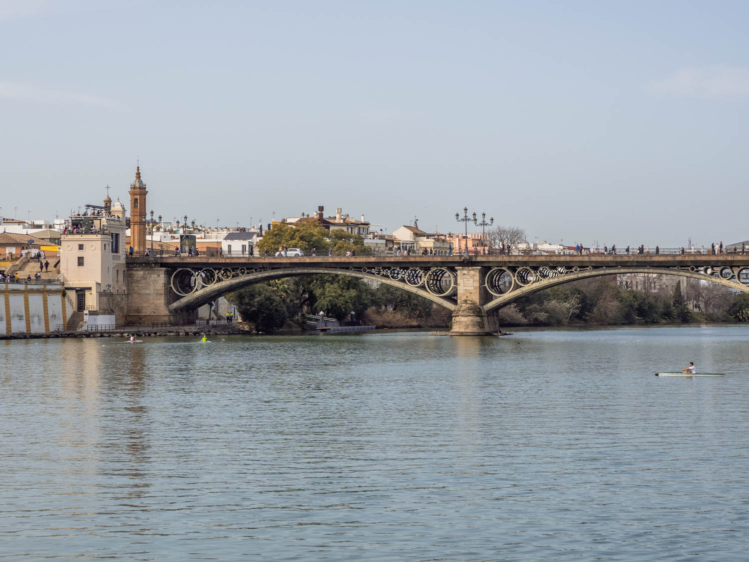 Doen in Sevilla - Kajakken op de Guadalquivir