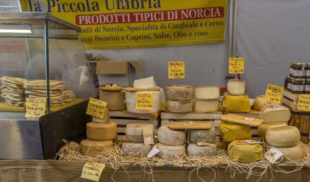 Padova markt kaas