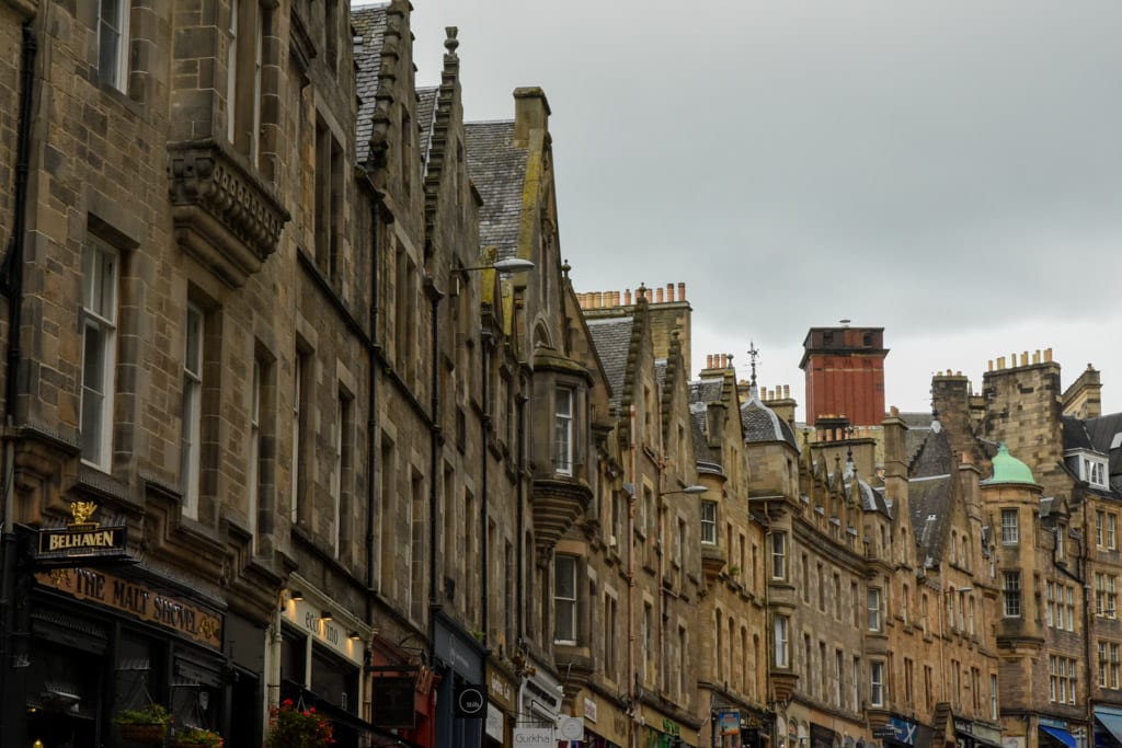 Knockturn Alley in Edinburgh