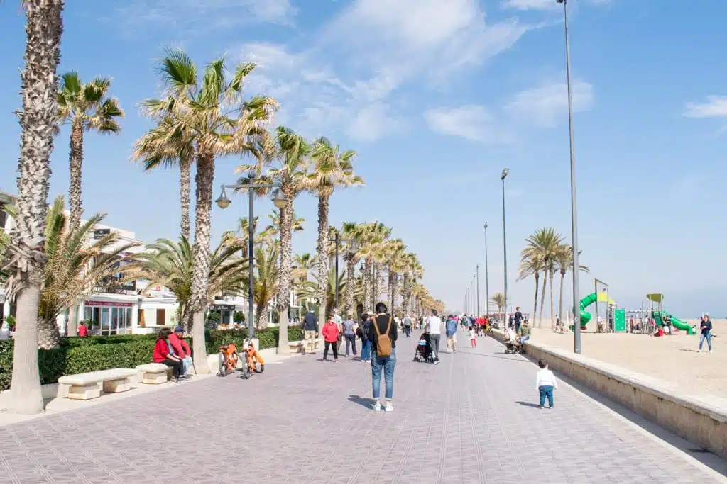 Strand van Valencia