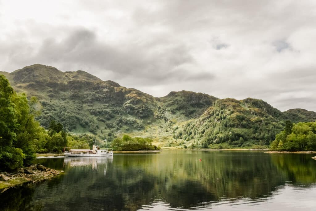 Loch Katrine in Schotland