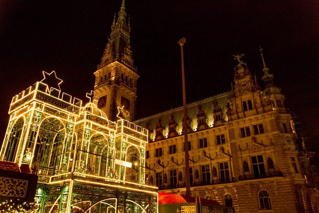 Rathaus weihnachtsmarkt Hamburg