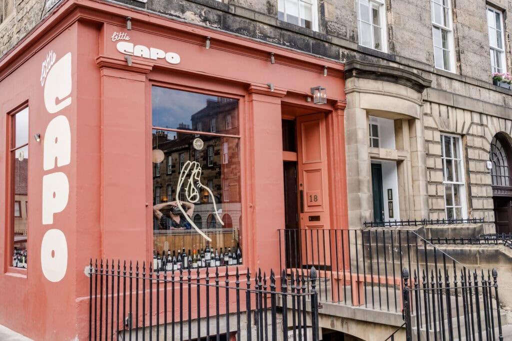 Lekker eten en drinken in Edinburgh - Capo