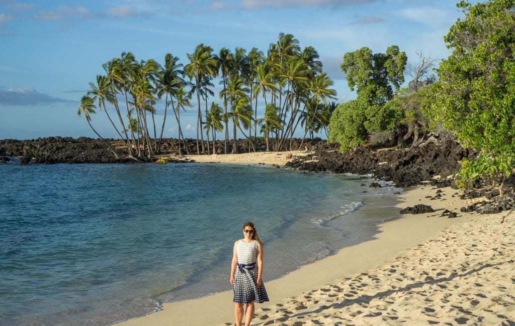 Mahai'ula beach hawaii