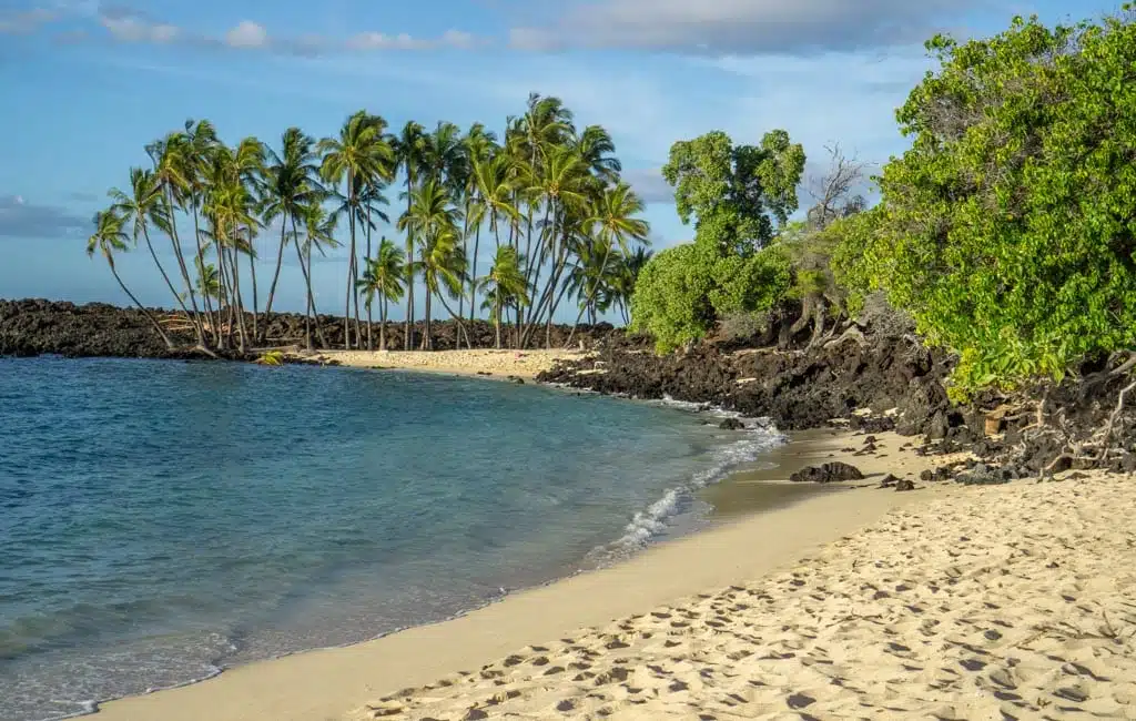 Mahai'ula beach hawaii
