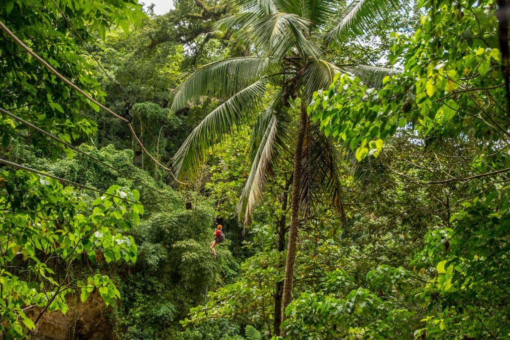 Zipline in de Dominicaanse Republiek