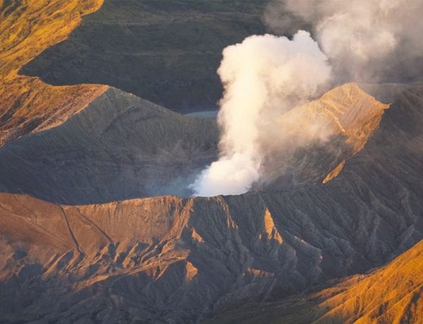 krater van de bromo vulkaan