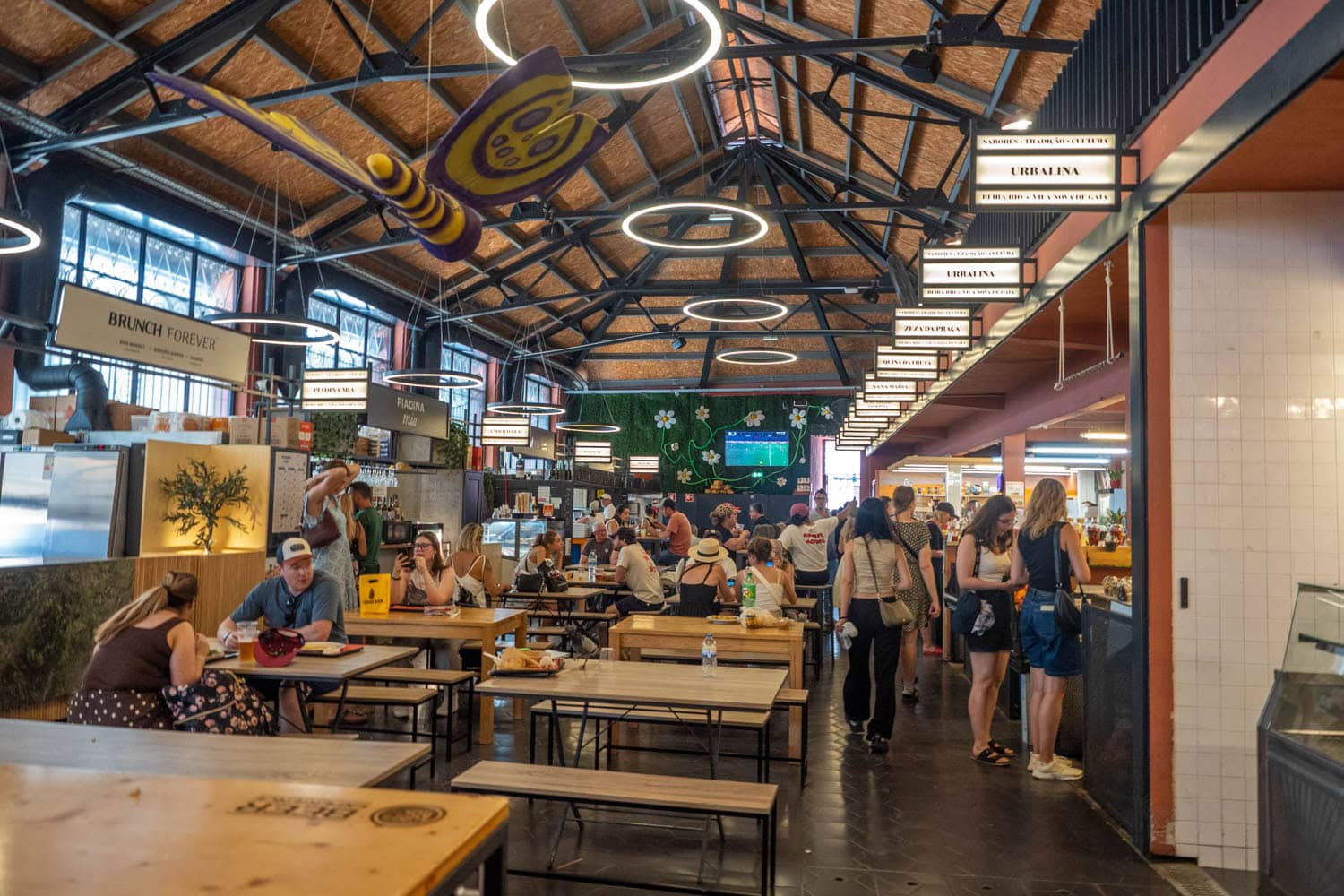 Eten in Porto - Mercado Beira-Rio