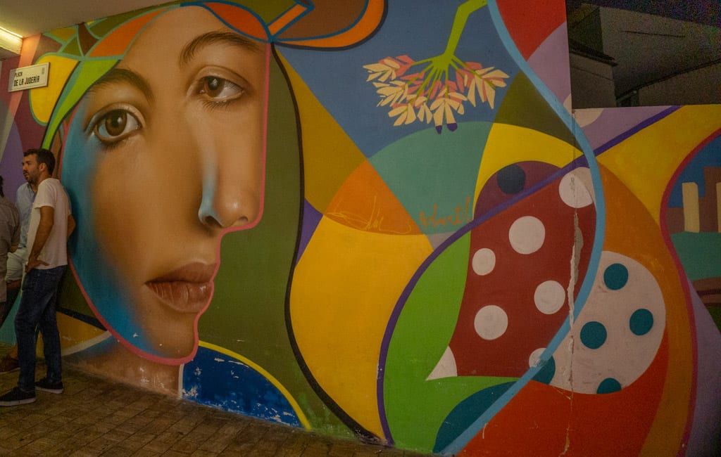 Doen in Malaga Streetart spotten