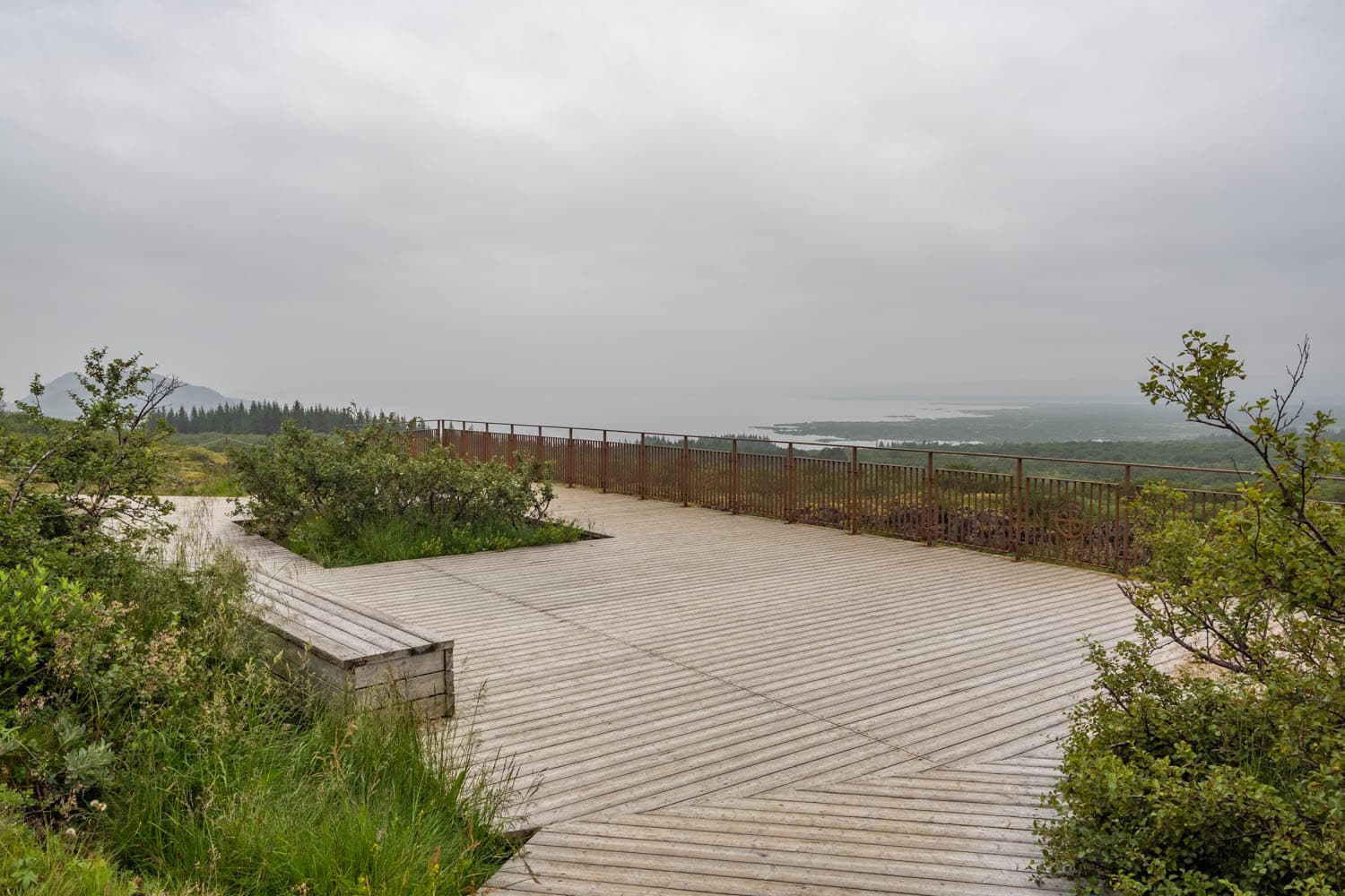 Golden Circle - Hrafnagjá Observation Deck