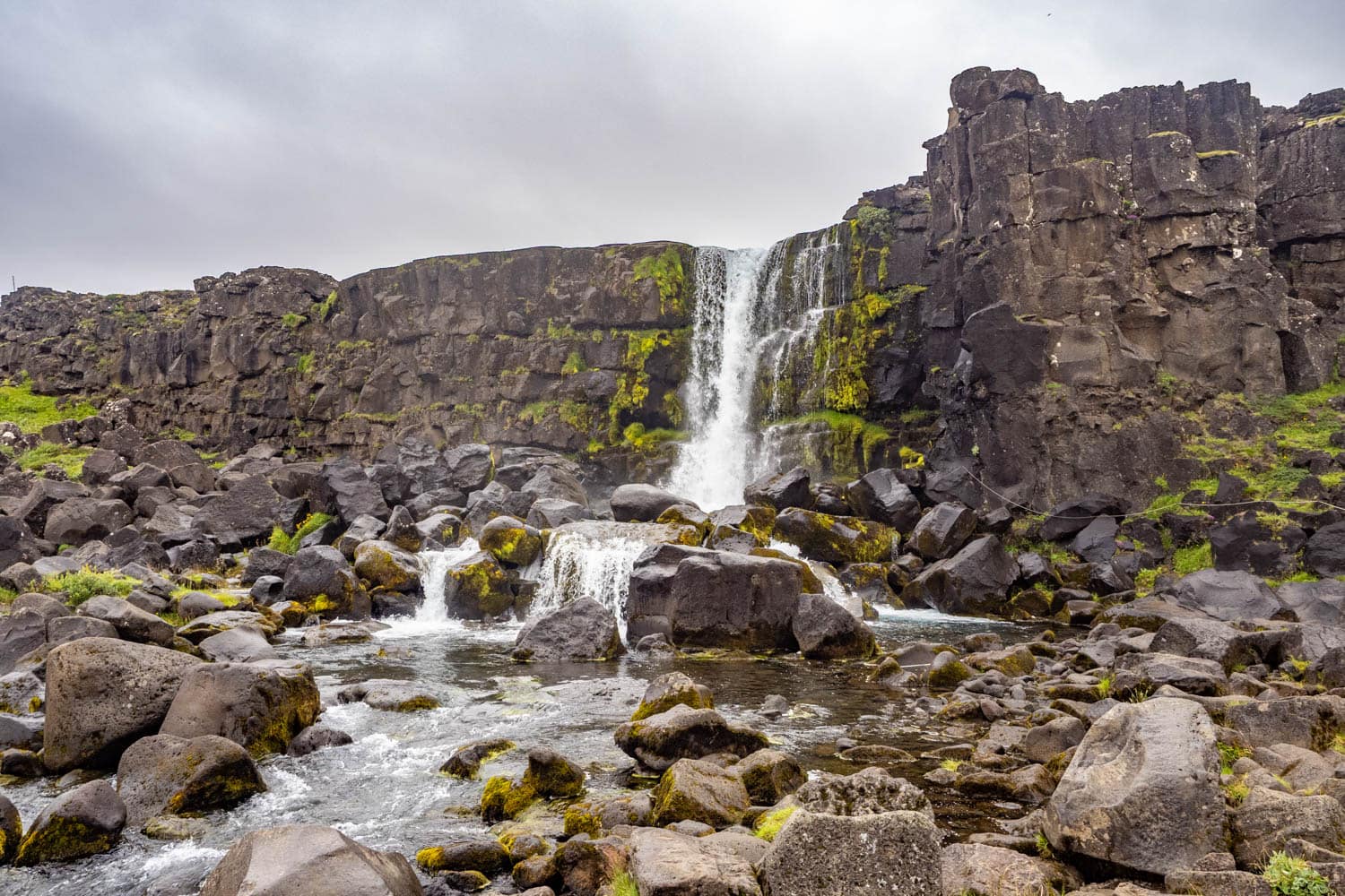 Golden Circle - Öxarárfoss (Þingvellir National Park)