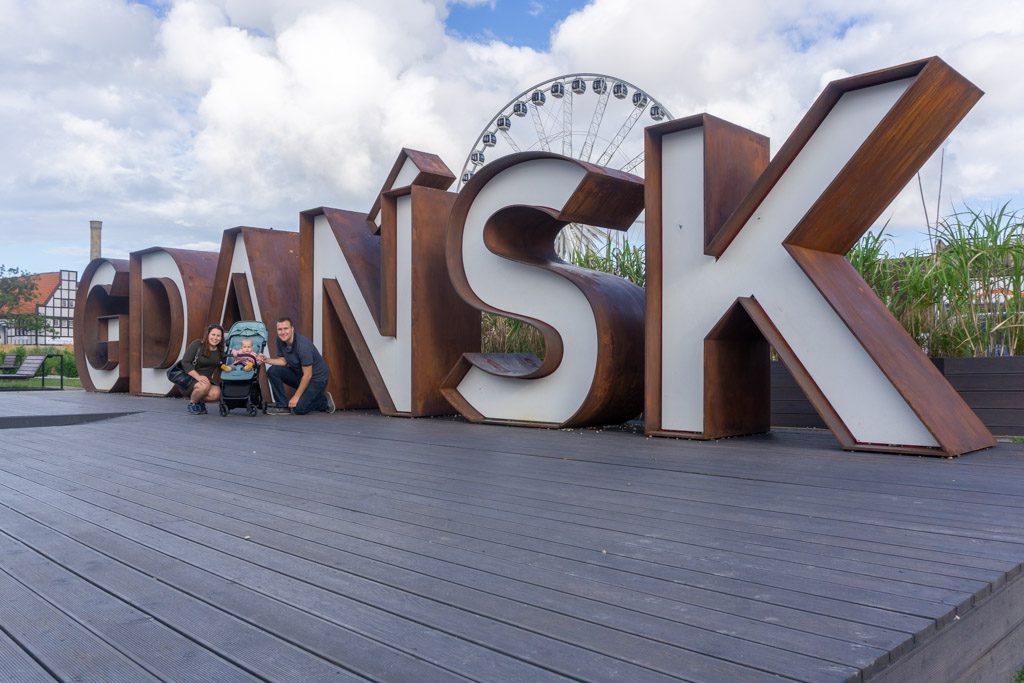 Wat te doen in Gdansk - letters GDANSK