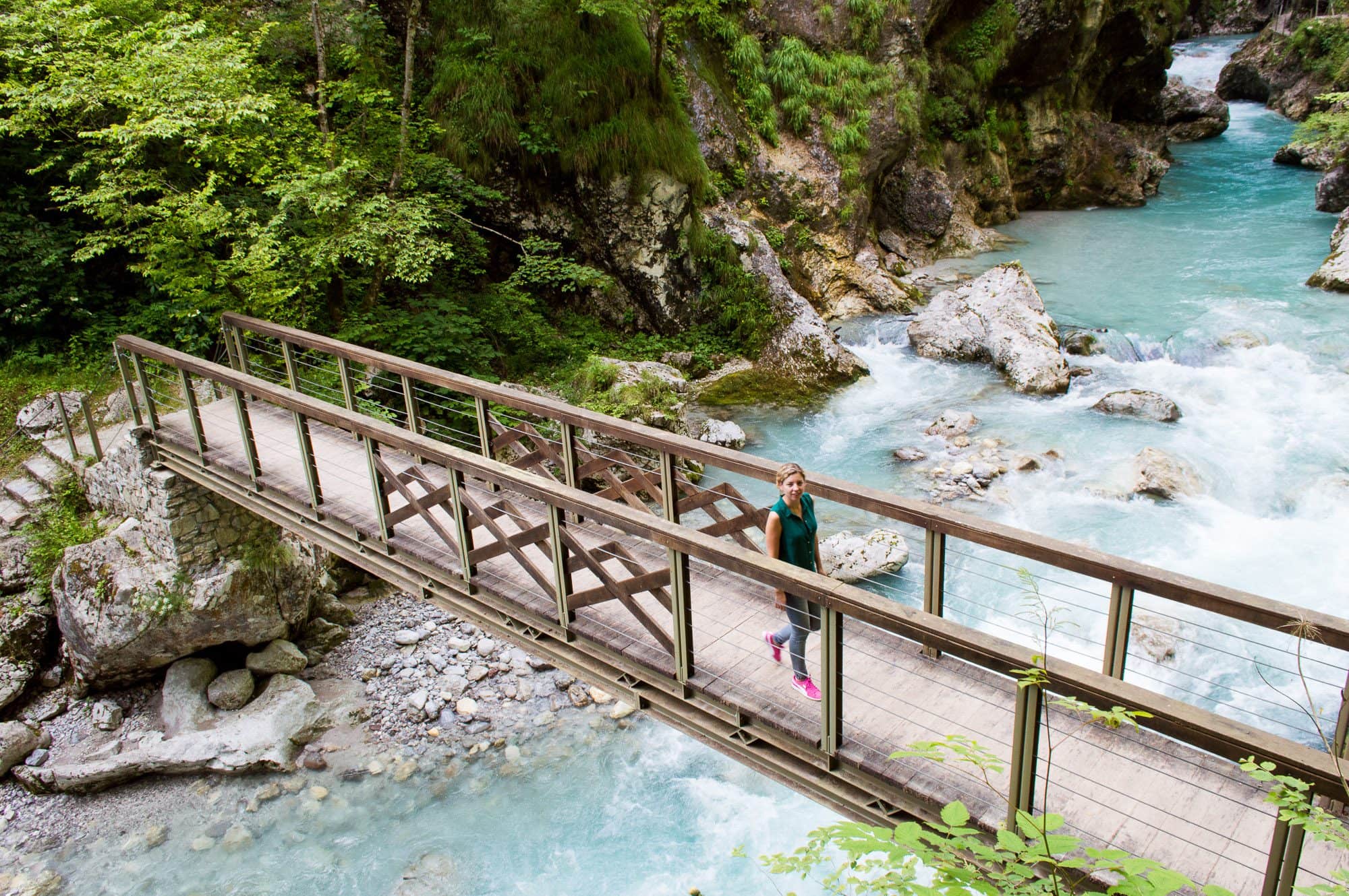 Tolmin Kloof in Slovenië