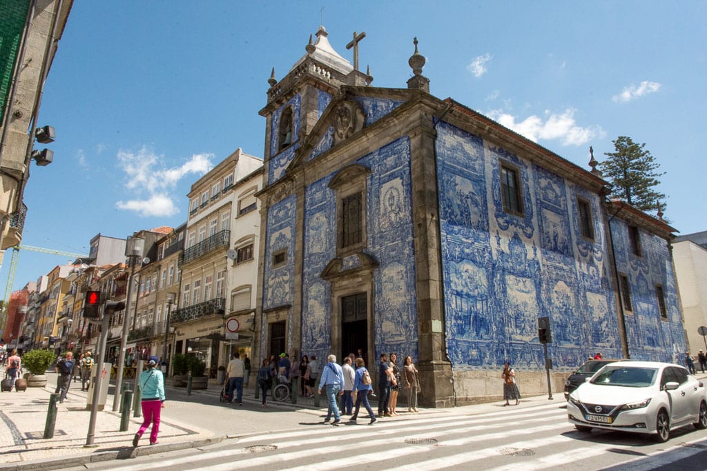 Azulejos tegeltjes in Porto