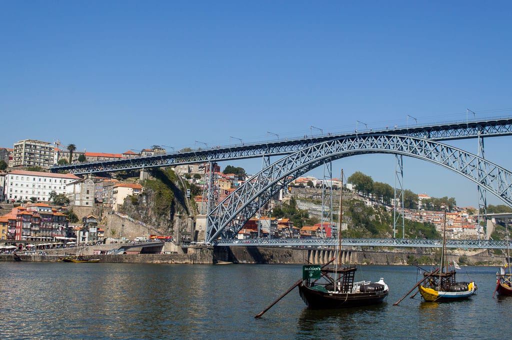 Luis I Burg in Porto