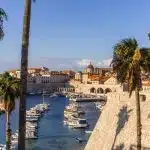 Dubrovnik stadsmuren oude centrum
