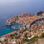 Dubrovnik uitzicht vanaf Srd